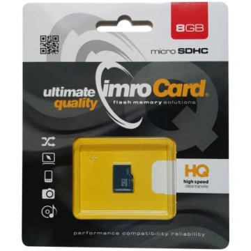 IMRO 8GB microSDHC memory card, Class 4 KOM000559