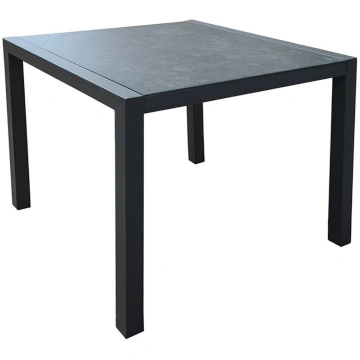 Stikla Virtuves Galds Home4you Delgado, 80x80x72cm