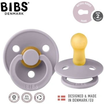 Bibs BIBS COLOUR FOSSIL GREY M Uspokajający kauczu