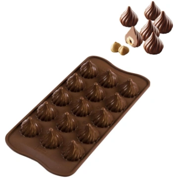 Forma šokolādes konfektēm Scg47 Choco Flame siliko