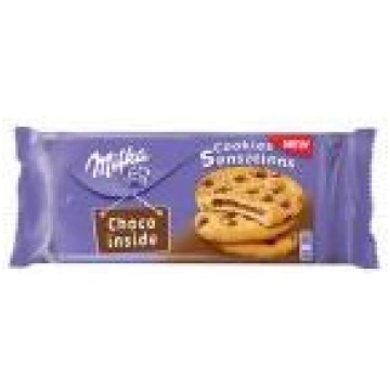 Cepumi ar šokolādi Milka Cookie Sensations, 156g