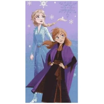 Pludmales dvielis Frozen Anna un Elsa, violets, ko