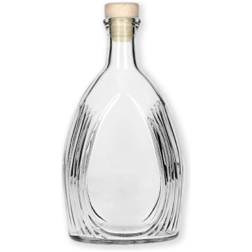 500ml pudele Bankietowa ar skrūvējamu vāciņu