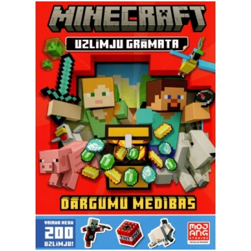 Minecraft. Dārgumu medības. Uzlīmju grāmata