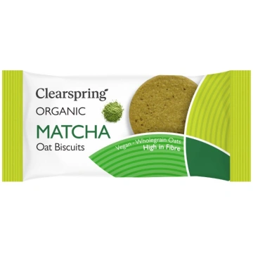 Auzu cepumi ar maču, ekoloģiski Clearspring