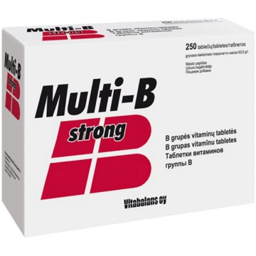MULTI-B Strong tabletes N250