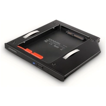 AXAGON Optical disk drive caddy for 2.5“ SSD/HDD. 