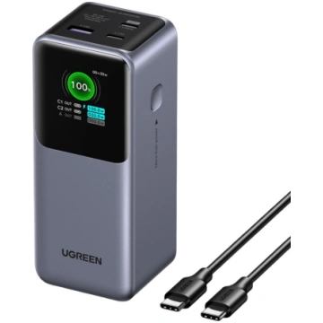 UGREEN Nexode 20000 mAh Power Bank, 130W Backup Po
