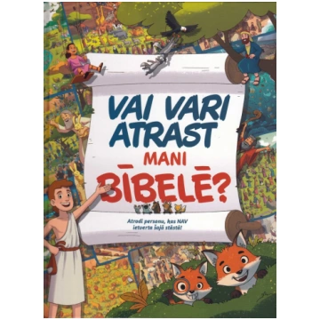 Vai vari atrast mani Bībelē (bilžu spēles grāmata)