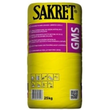 Sakret Līme gāzbetona blokiem 25kg GMS pelēka