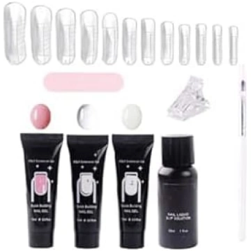 Nagel - Langlebiges 3-Farben-Nagelmodellage-Form-S