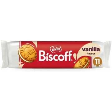 Lotus Ciastka Biscoff z Kremem waniliowym 110g 541