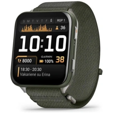 Viedpulkstenis Garmin Venu X1 Green