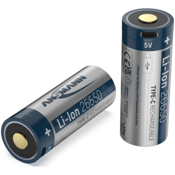 Ansmann Rechargeable 26650 5100mAh 1 | 1307-0012 |