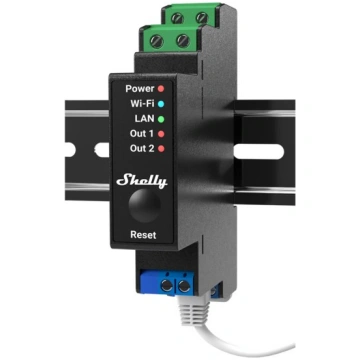 Shelly Home Shelly relejs "Pro 2PM" WLAN un LAN sl