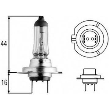 Auto spuldze H7 55W 12V MAXGEAR 78-0010