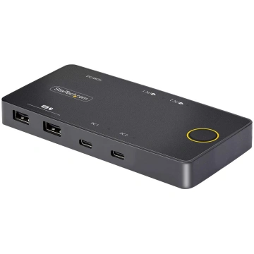 KVM pārslēdzējs StarTech C2-H46-UC2-PD-KVM — 2 por