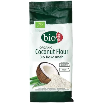 BIOASIA bioloģiskā kokosriekstu milti, bezglutēna 