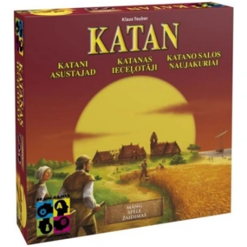 Galda spēle „Catan“ Brain Games