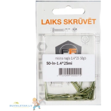 Nagla misiņa 1.4*25 50gb 12302