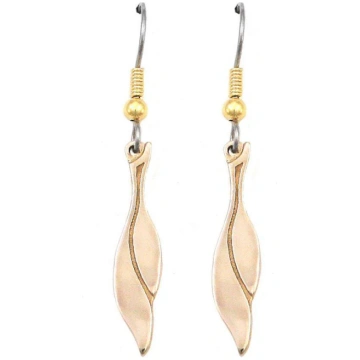 Powisienne Symbol Earrings - Bronze - Antiqued Bro