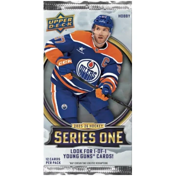 2025-26 Upper Deck Series 1 Hockey Hobby Box Hobby