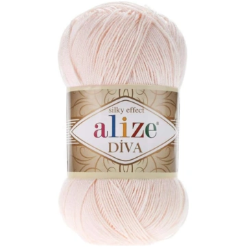100% mikrošķiedras akrils Alize Diva zīda efekts A