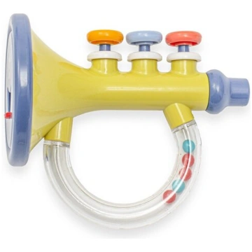 Baby Mix Rattle Trompetes formas rotaļlieta zīdaiņ