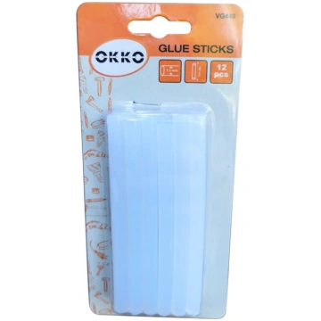 GLUE STICKS 12PCS SET.7.2X100MM.TRANSP VG440 (4772
