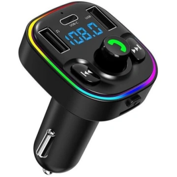 Fm modulators G47 USBx2 USB-C 12-24V, Bluetooth, T
