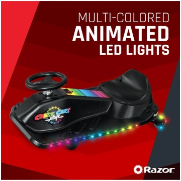 Razor CRAZY CART Shift Lightshow Lithium - Electri