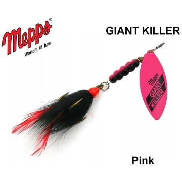 Rotējošais māneklis Mepps Giant Killer Pink 35 g