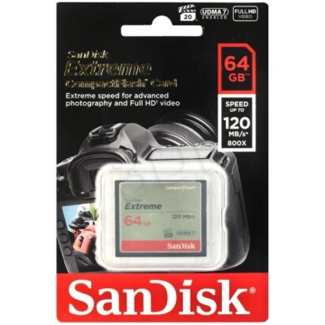 SanDisk Compact Flash Extreme 64GB UDMA7 (transfer