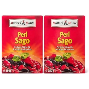 Müller"s Mühle Perl Sago 250 g – Perlsago augļu de