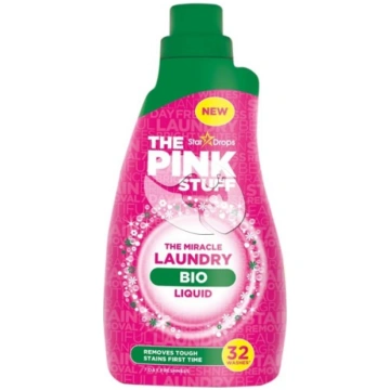 The Pink Stuff Bio šķidrais veļas mazgāšanas līdze