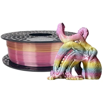 AzureFilm PLA Silk Rainbow tropicana 3d printēšana
