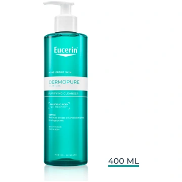 EUCERIN Dermopure attīroša želeja, 400 ml BEIERSDO
