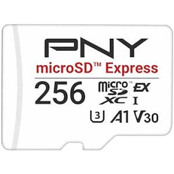 PNY microSD™ Express 256GB UHS-I U3 V30 A1 microSD