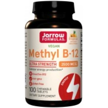 Methyl B-12, 2500mcg (Tropical) - 100 vegan chewab