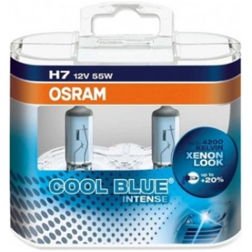 Spuldze priekšējā 12V Osram H7 Cool Blue 2 gab