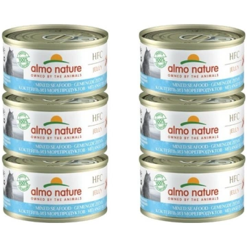 Almo Nature HFC Jelly, kaķiem, jūras velšu kokteil