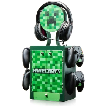 Minecraft Creeper Gaming Locker & Storage Stand by