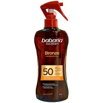 "Babaria Sol Bronze Saules aizsargājoša eļļa ar ko