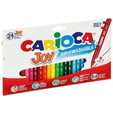 Flomāsteri 24 krāsas Carioca Joy, kartona (slim) i
