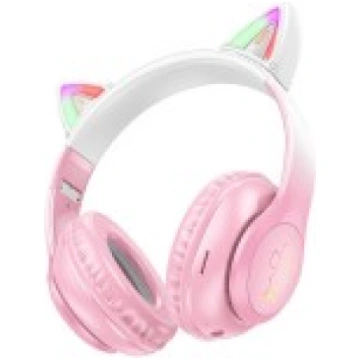 Hoco (W42) Cat Ear Bluetooth 5.3 Wireless Headphon