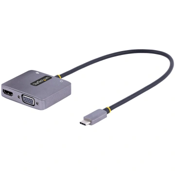 Startech USB C Video Adapter, USB C to HDMI VGA Mu