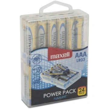 MAXELL battery Alkaline LR03, VALUE BOX 24 pcs. MA