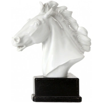 Porcelāna figūra "Zirga galva" Porcelain figure "H