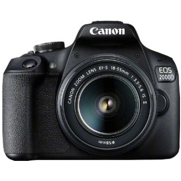 Canon EOS 2000D BK 18-55 IS II EU26 SLR Kameras ko