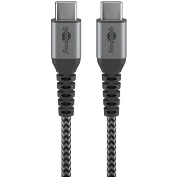 Kabelis USB-C uz USB-C 0,5 m Wentronic